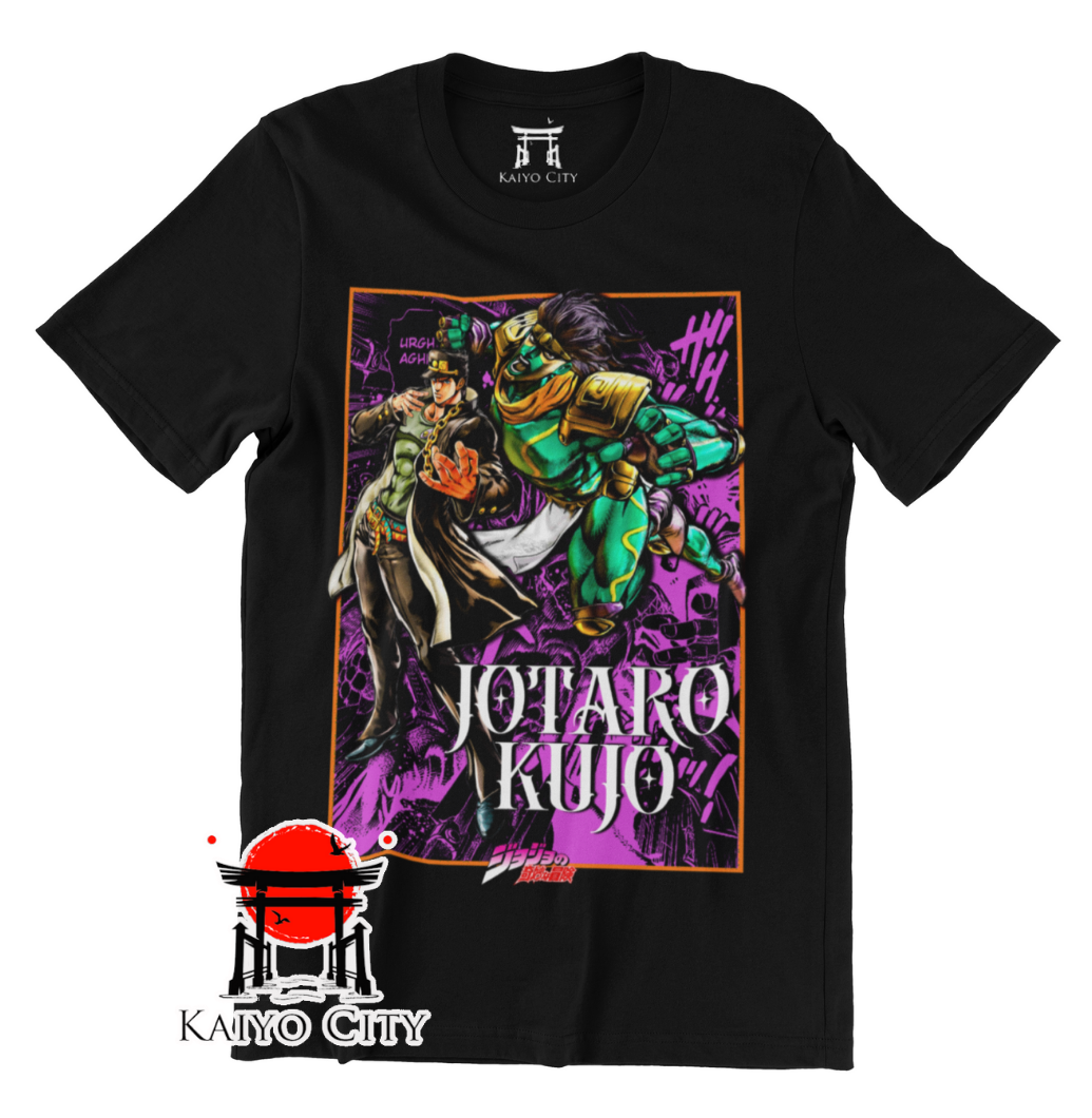 Playera Jotaro x Star Platinum