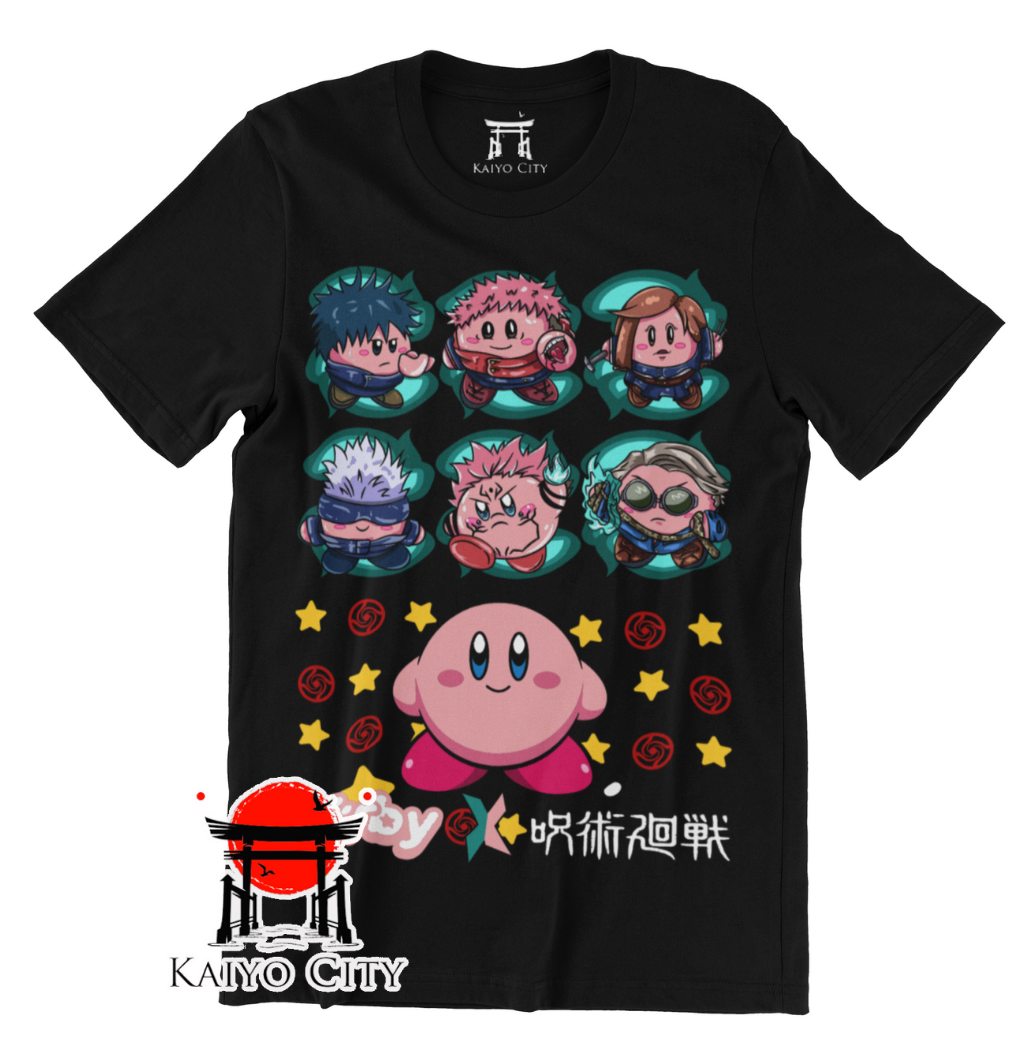 Playera Kirby x Jujutsu Kaisen
