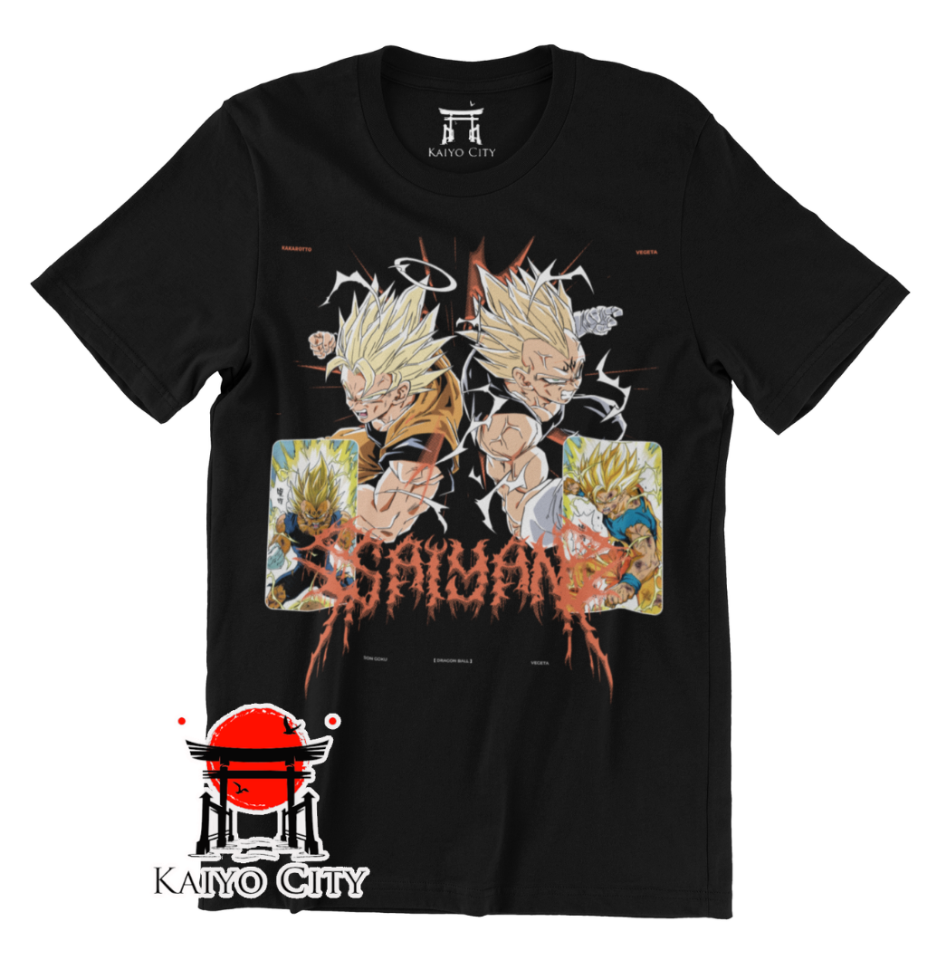 Playera Goku x Vegeta