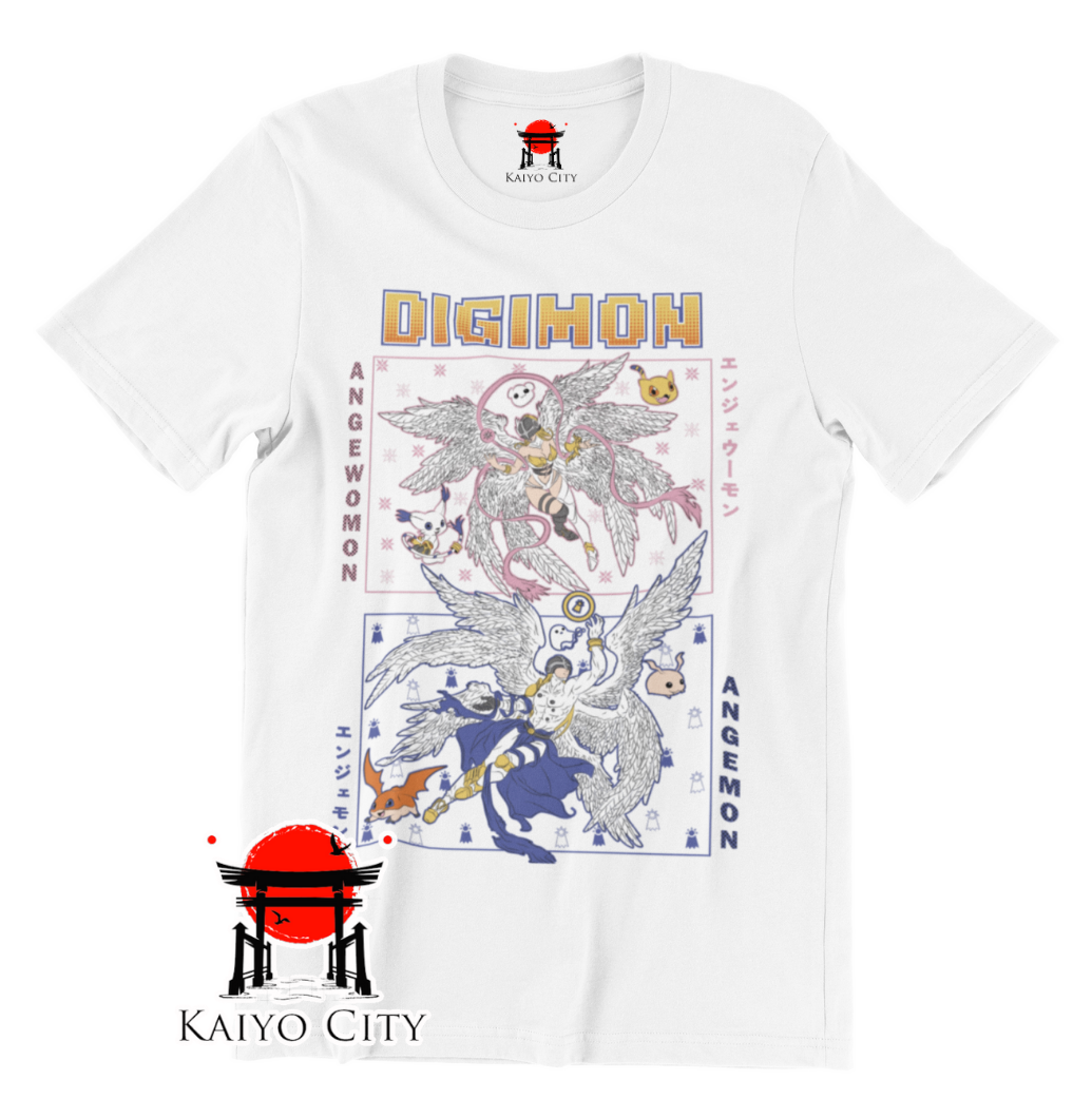 Playera Angewomon x Angemon