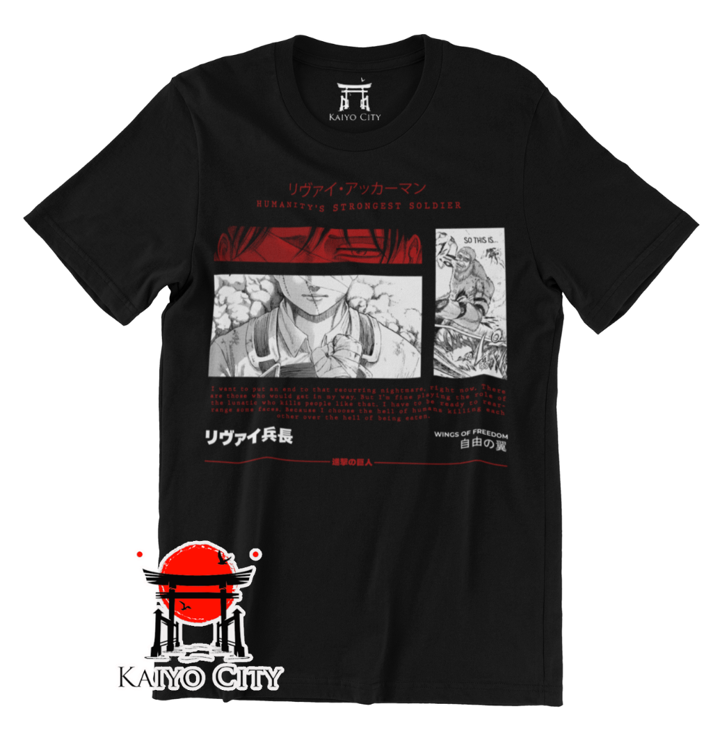 Playera Levi Ackerman