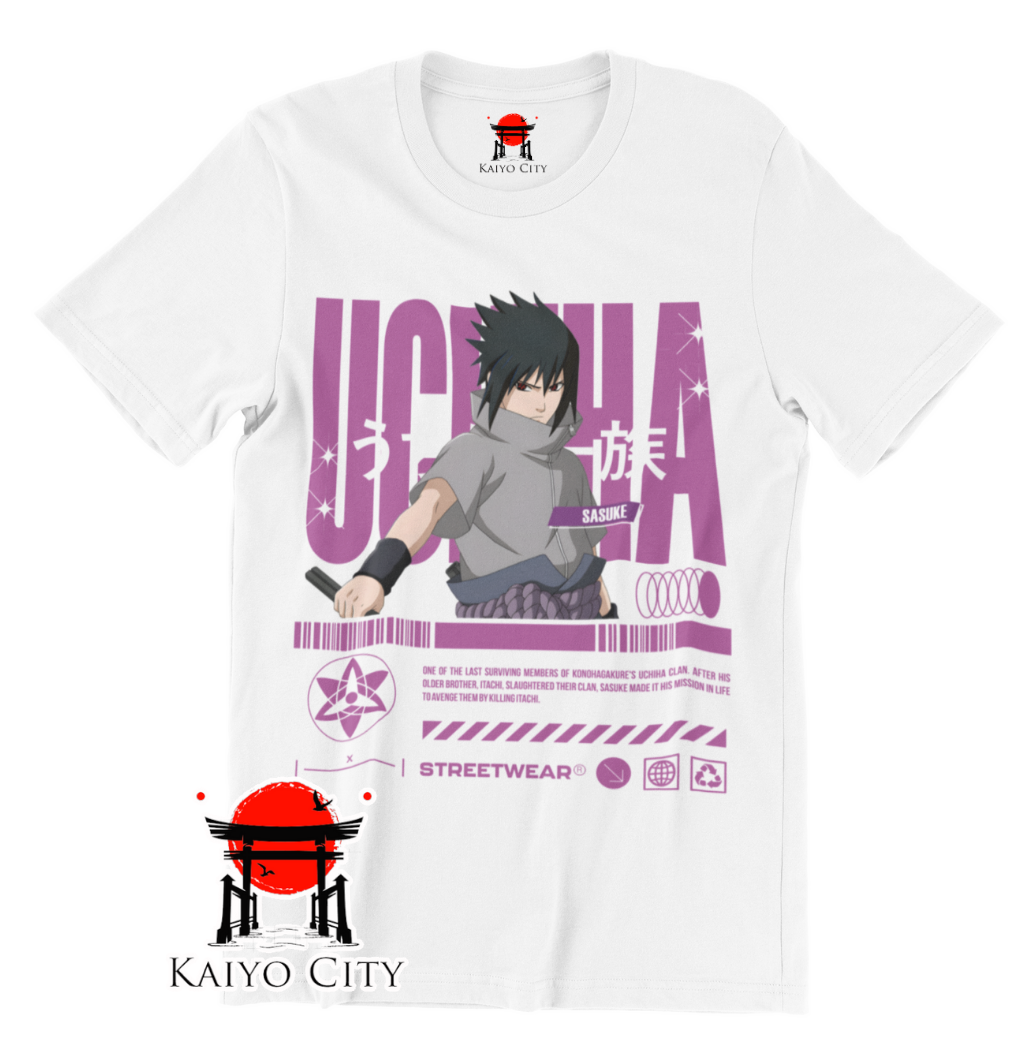 Playera Sasuke Uchiha