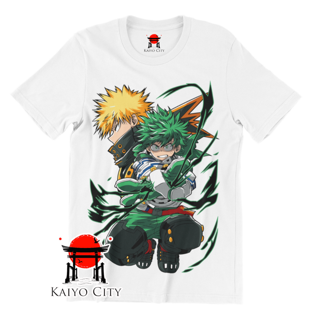 Playera Deku x Bakugo
