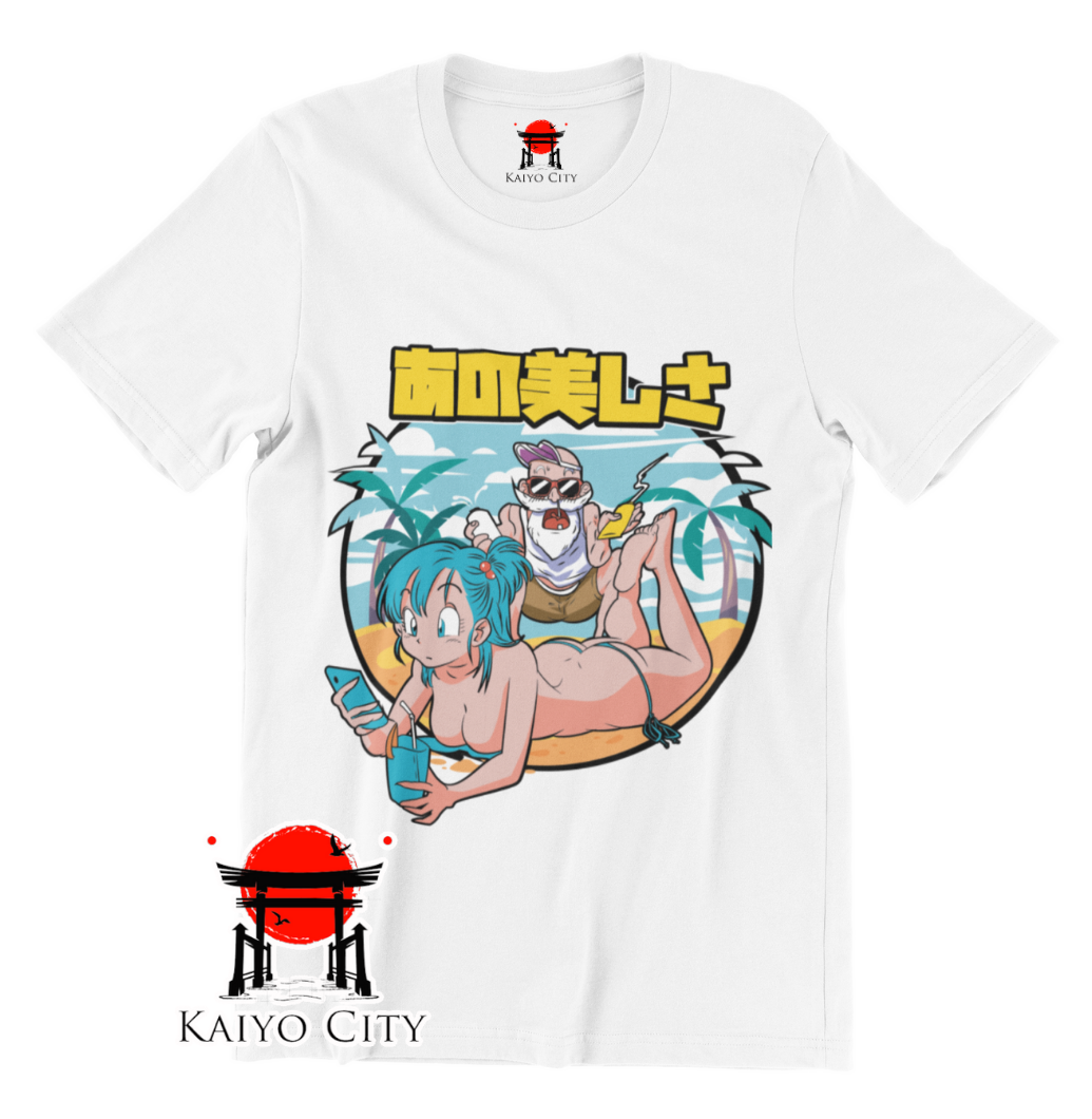 Playera Bulma x Roshi
