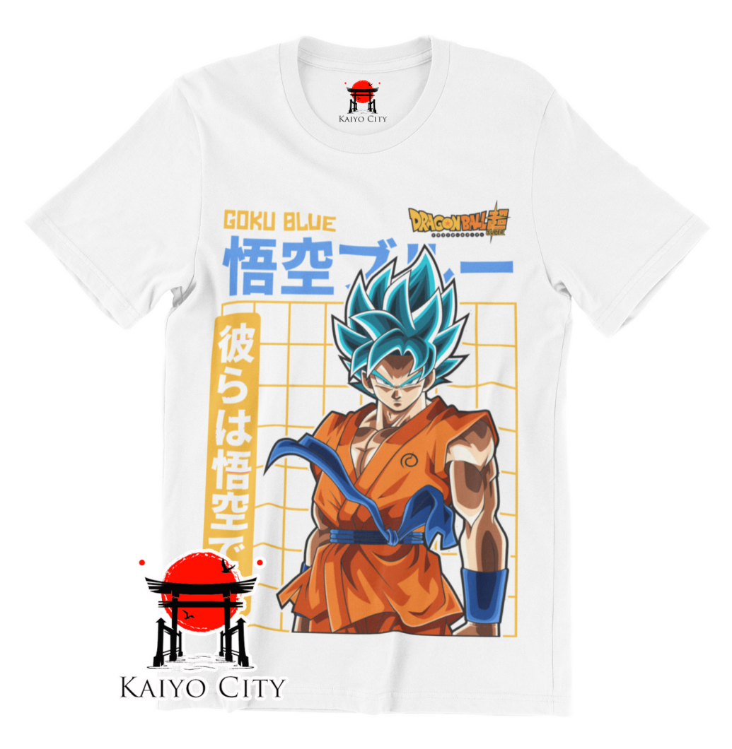 Playera Blue Goku