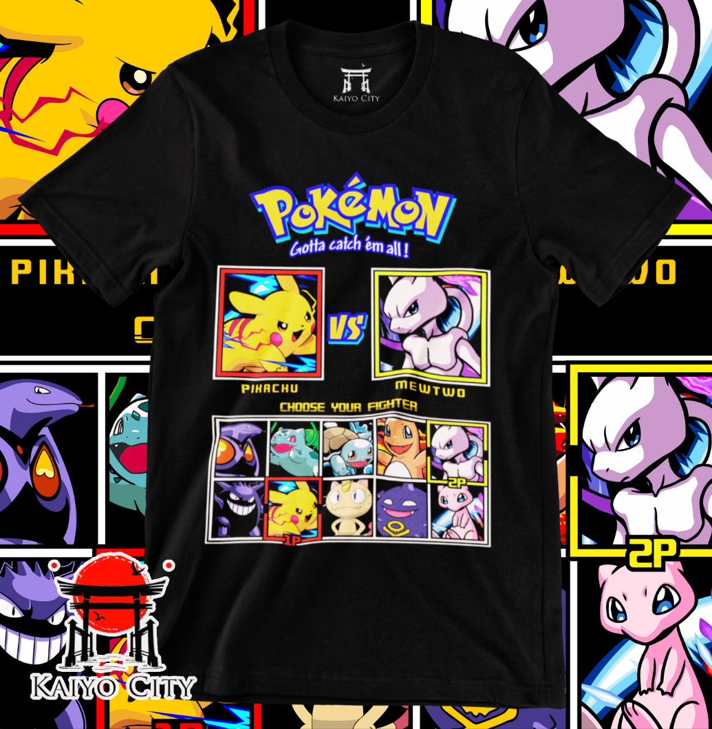 Playera Pokemon Vs