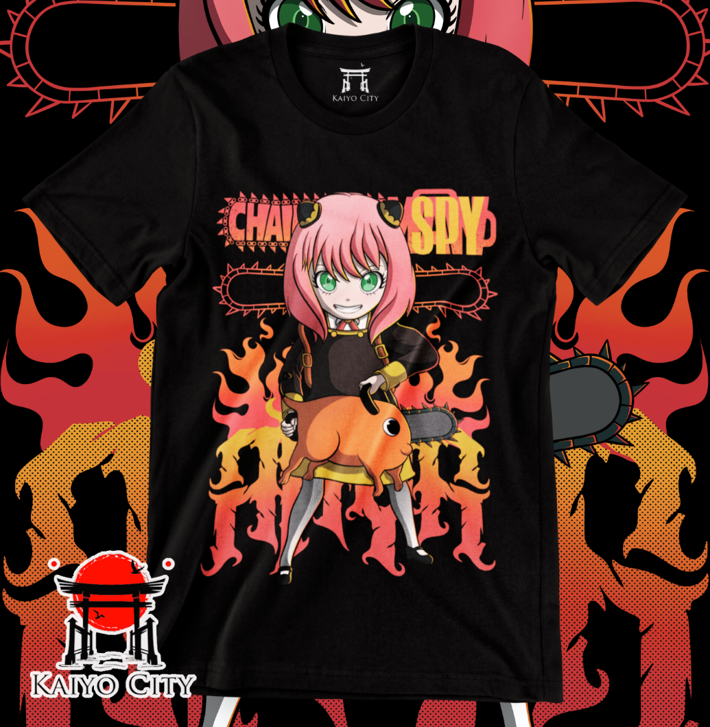 Playera Chainsaw x Spy