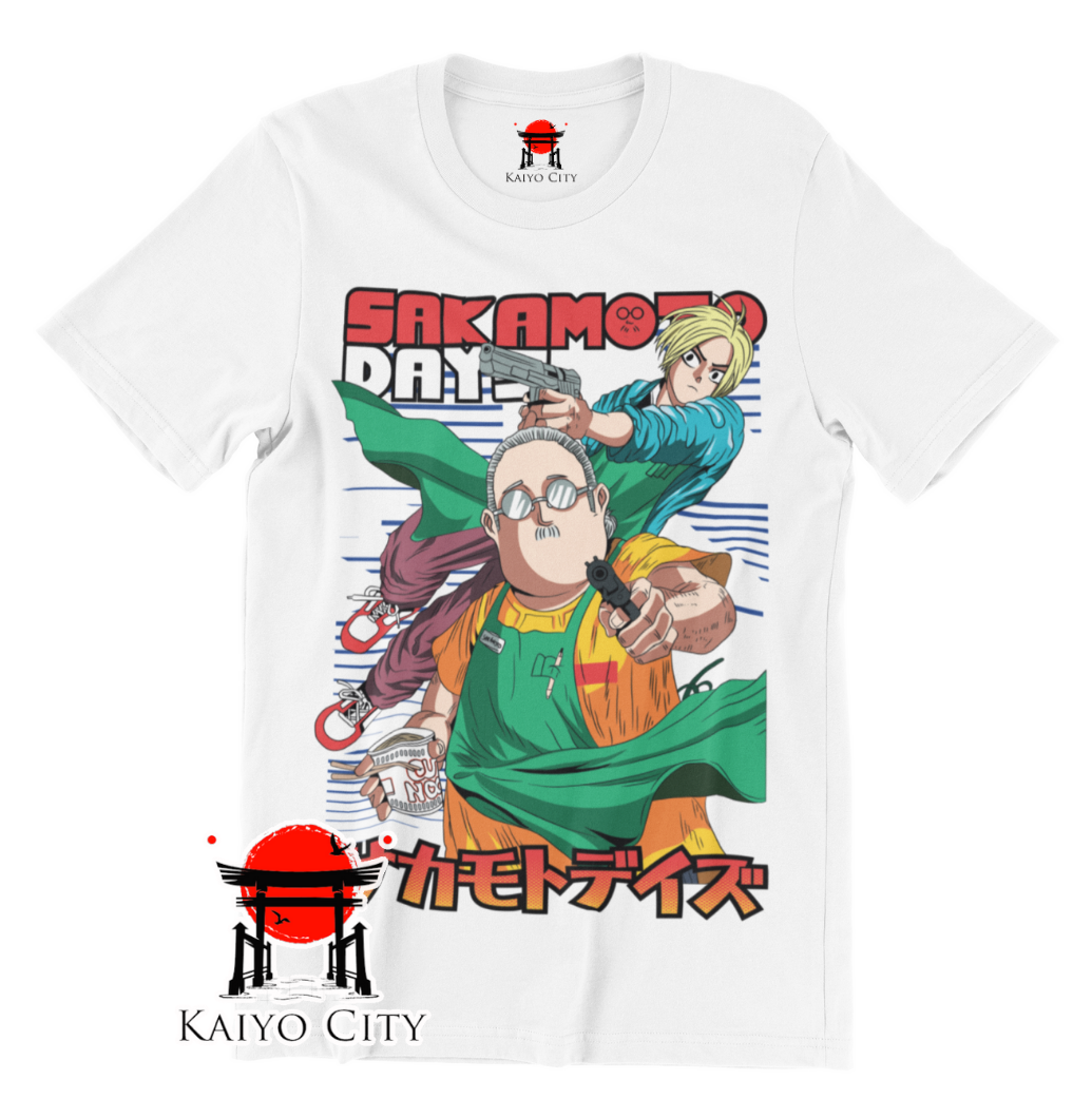 Playera Sakamoto x Shin