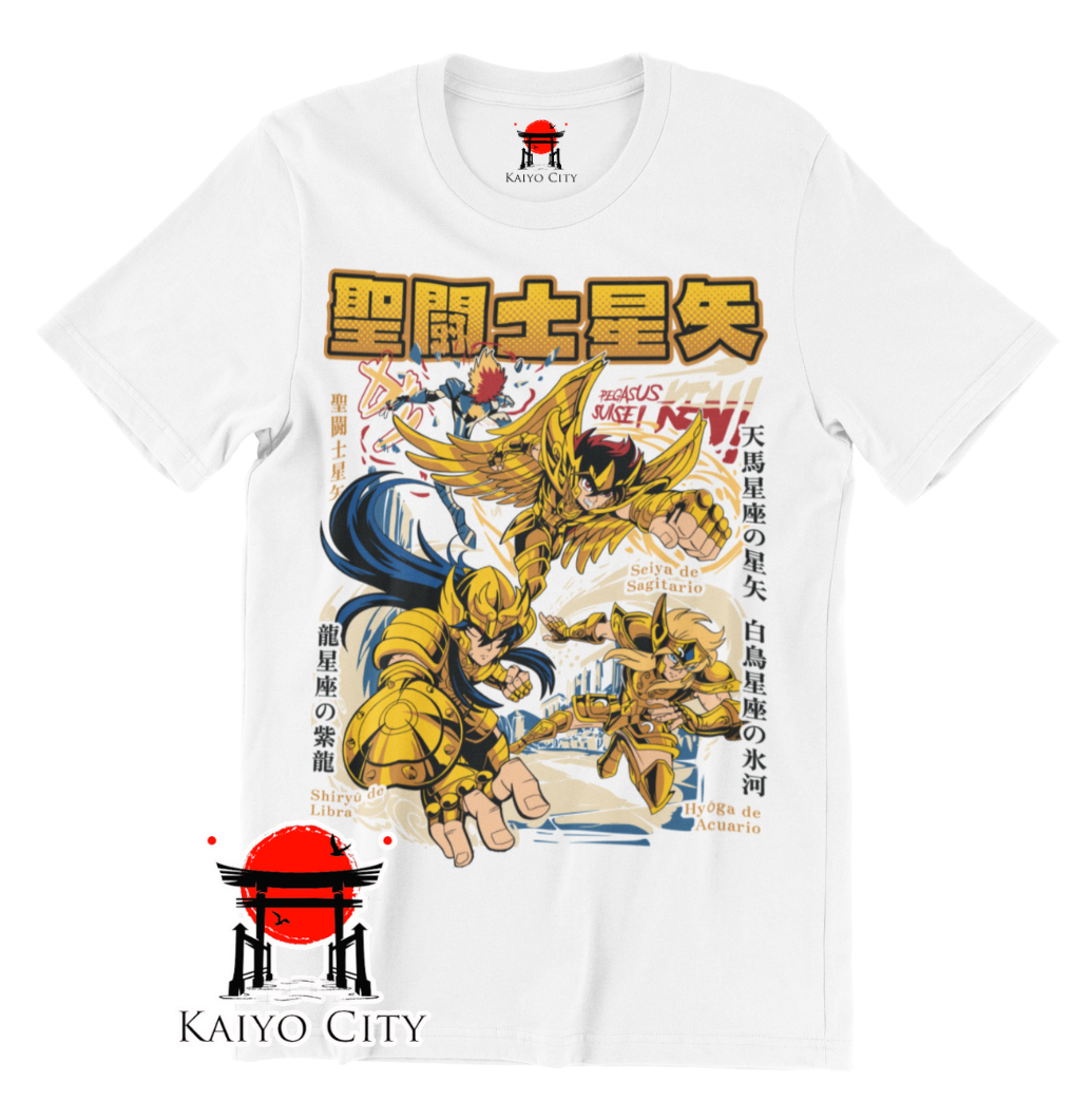 Playera Cosmos Dorado