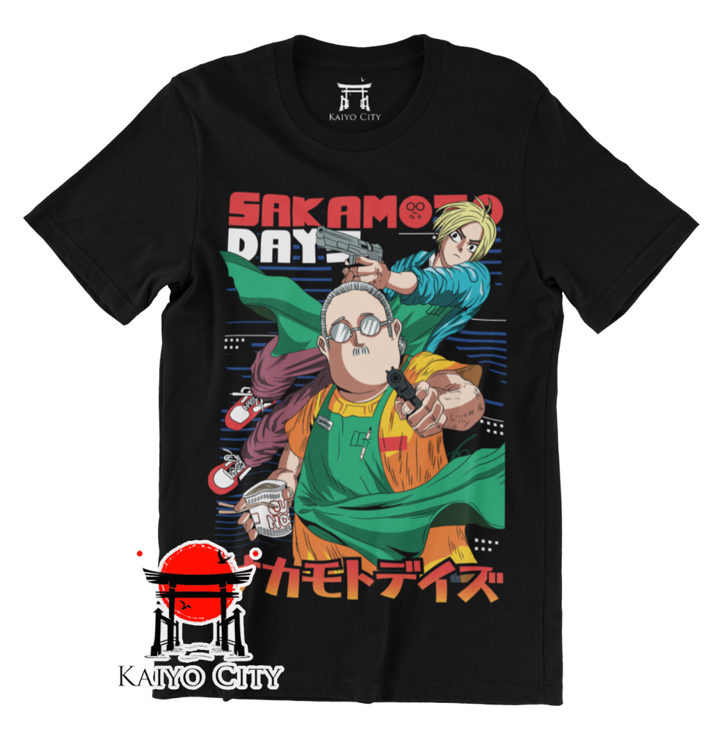 Playera Sakamoto x Shin