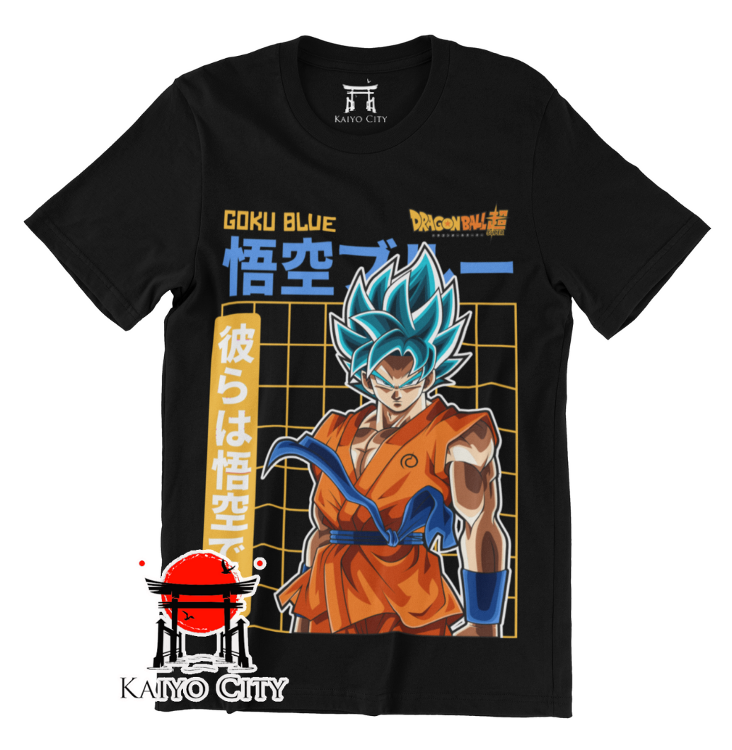 Playera Blue Goku