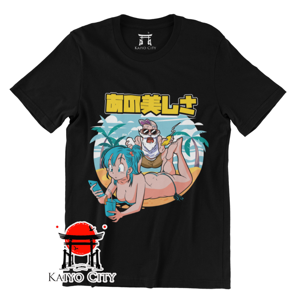 Playera Bulma x Roshi