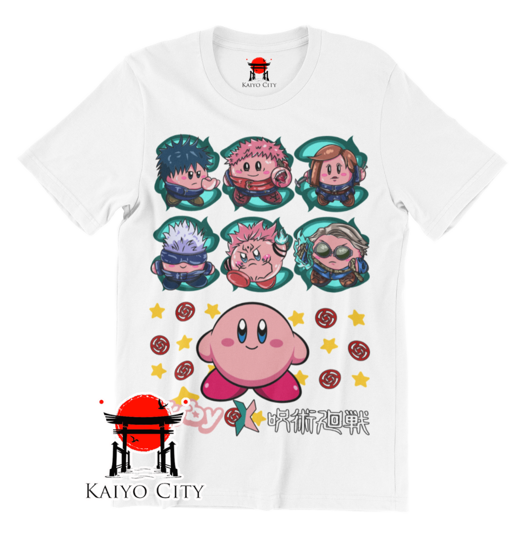 Playera Kirby x Jujutsu Kaisen