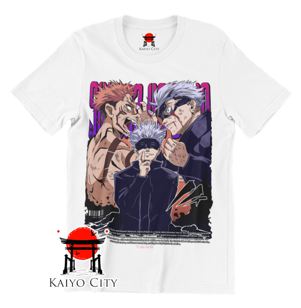 Playera Sukuna Vs Satoru