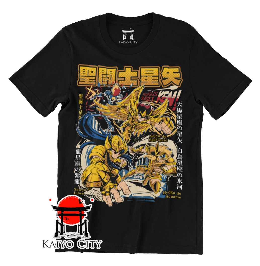 Playera Cosmos Dorado