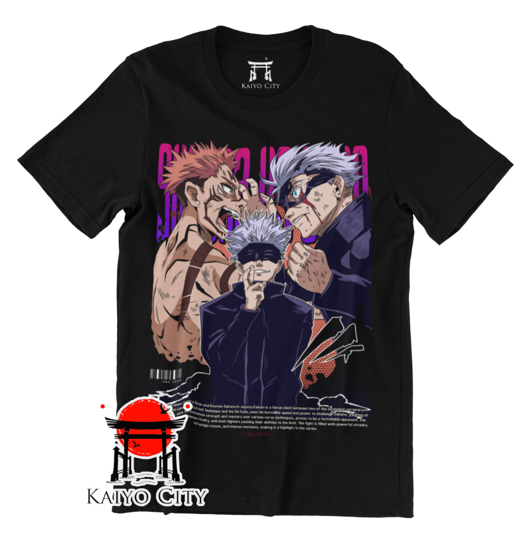 Playera Sukuna Vs Satoru