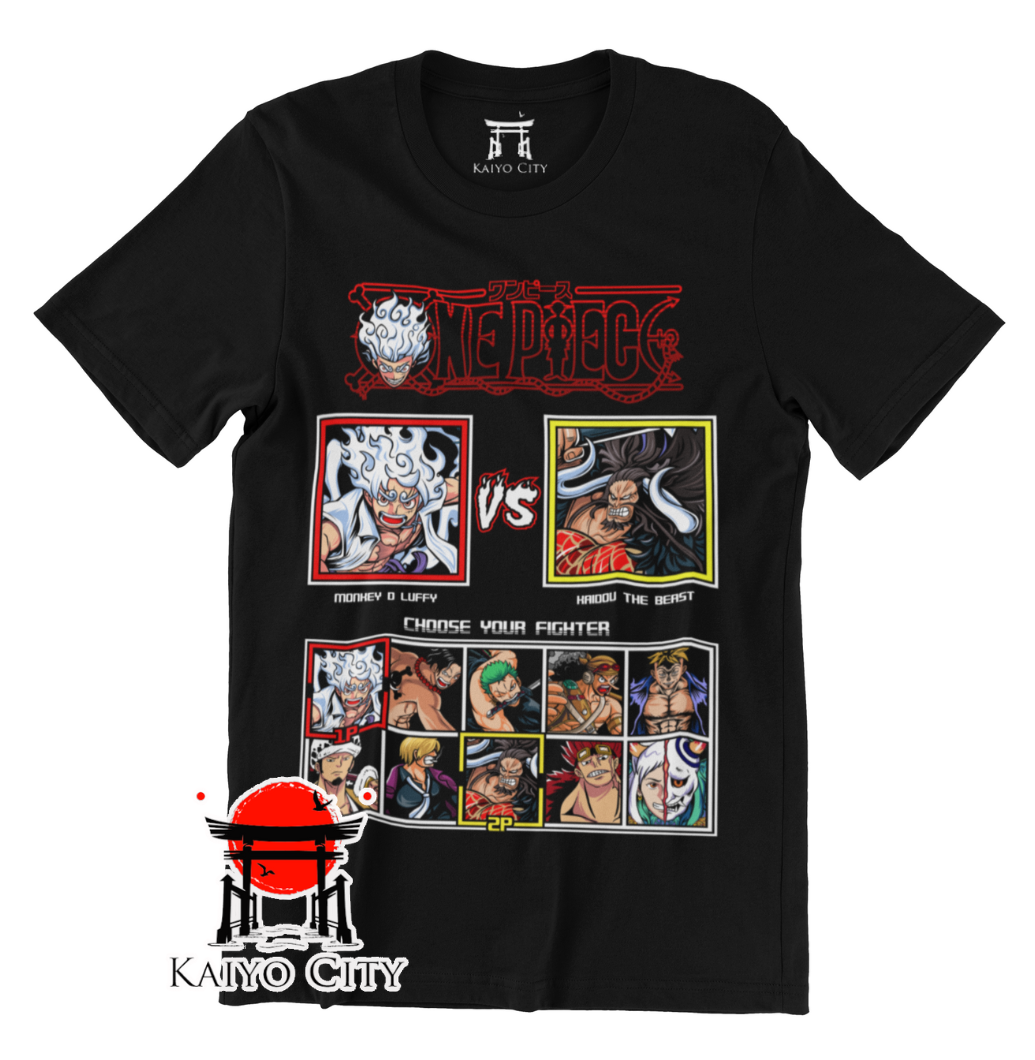 Playera One Piece Vs